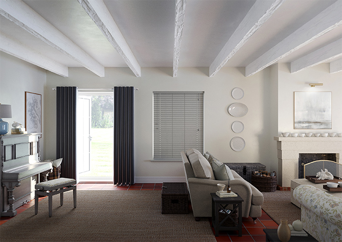 Ecowood, Blizzard Grey Satin - Venetian Blind - Image 12
